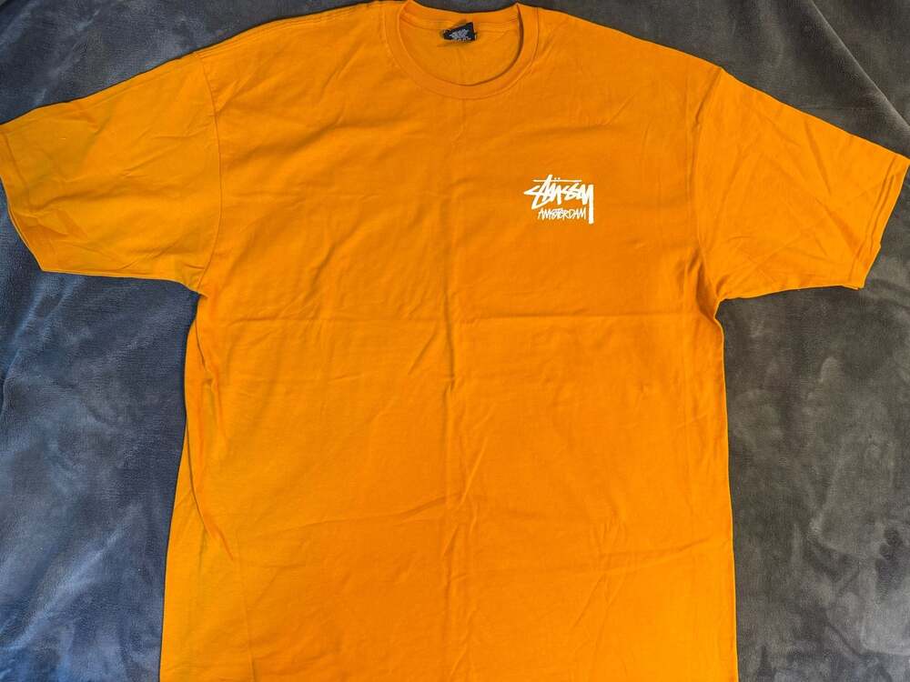 Stüssy Amsterdam Chapter T-Shirt Orange XXL